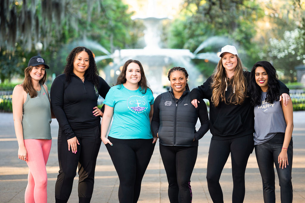 savannah team in forsyth park